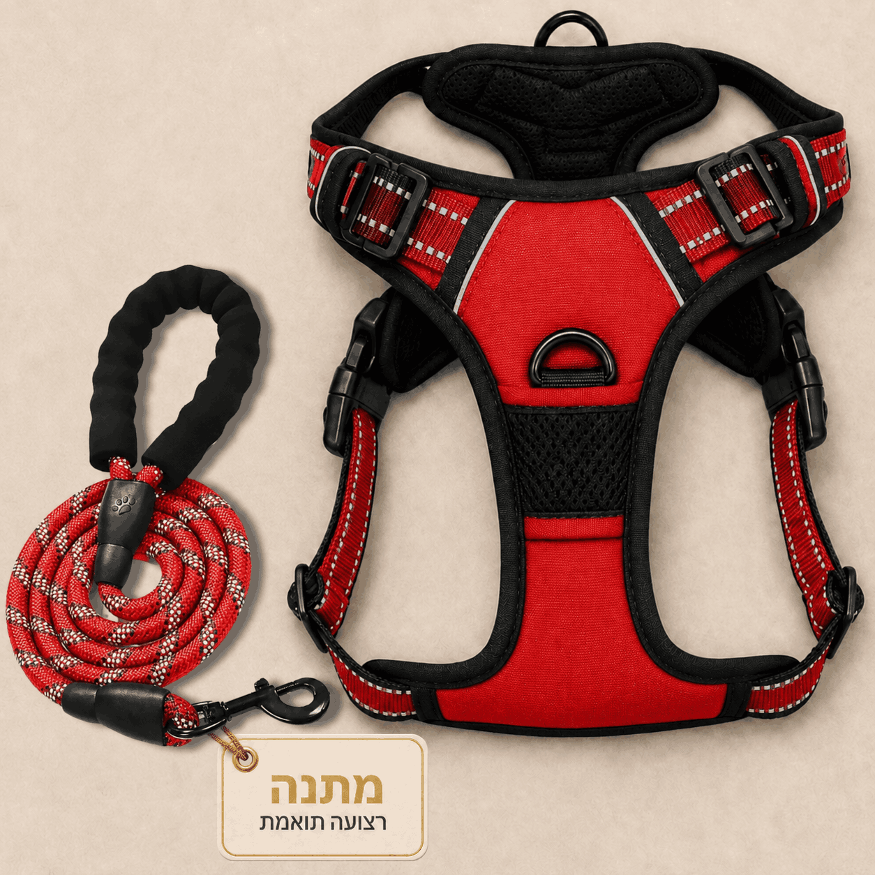 PawControl™ – רתמה נגד משיכות לכלבים